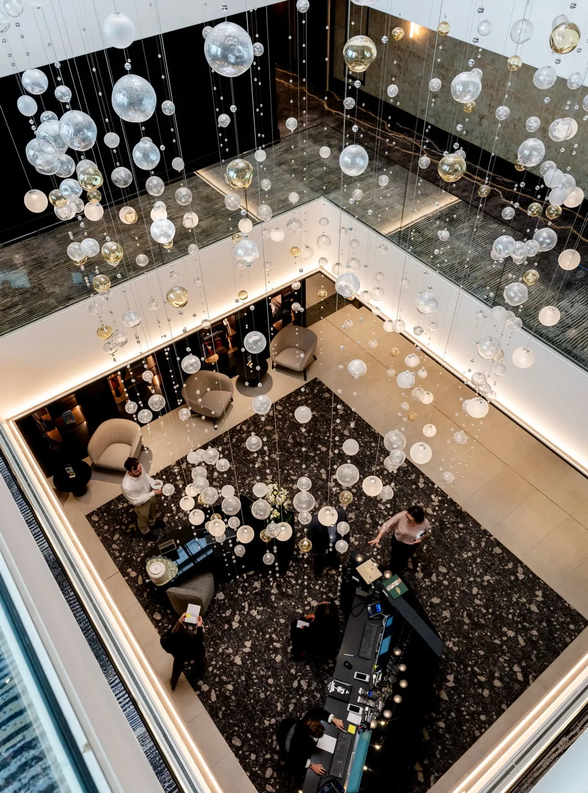 L'atrium du Domaine du Liziec